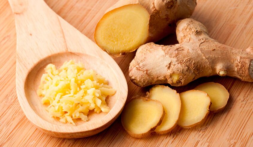 Ginger root to increase potency